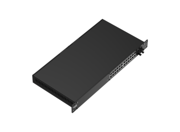 SWM282 – Managed PoE+ Switch diagonal